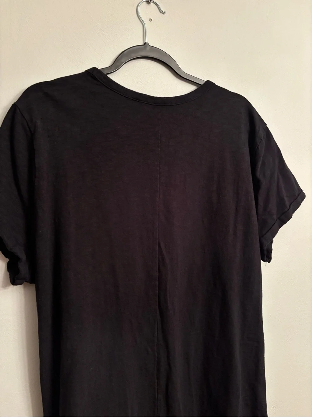 NWOT GAP Black Short Sleeve Pocket T-Shirt Dress - Picture 5 of 7